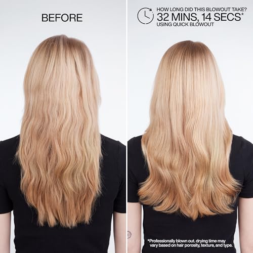 Redken Quick Blowout Heat Protectant Spray - Lightweight Primer for All Hair Types