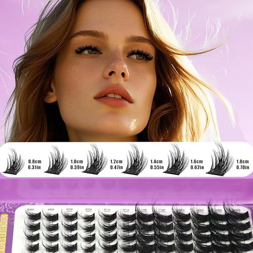 YIDUO Lash Clusters Kit - Volume, Manga & Dramatic Styles