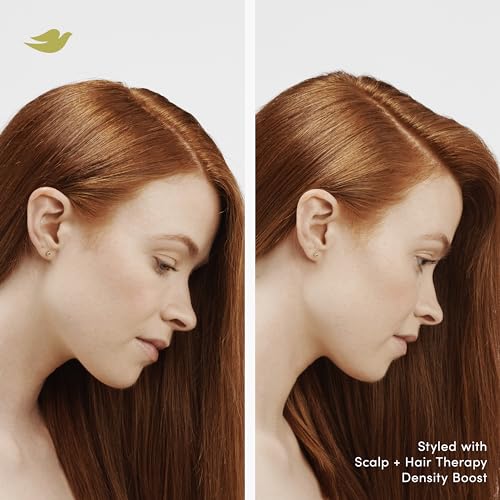 Dove Density Boost Root Lift Thickening Spray for Fuller Hair and Scalp Therapy, with Vitamin B3, Zinc and 0% sulfates, 5 oz