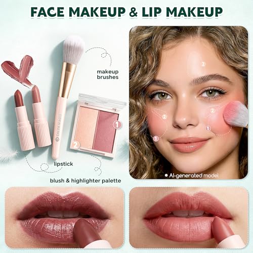 Color Nymph All-in-One Makeup Kit for Teens with Bag