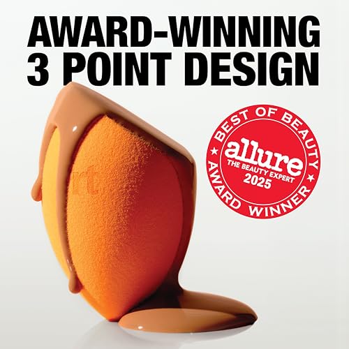 Real Techniques Miracle Complexion Sponge Set - 4 Pack for Flawless Makeup