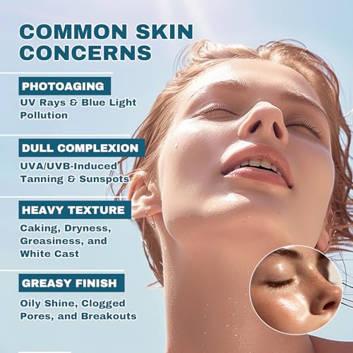 SPF 50 Face Powder Foundation - Oil Control Setting Powder