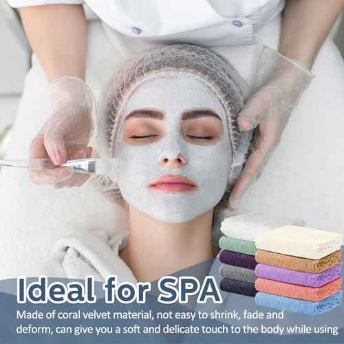 Newwiee 100 Pcs Washcloths Bulk Quick Drying Bathroom Wash Clothes 12 x 12 Inch Face Towels Microfiber Soft Hand Towel for Your Body Spa Fingertip(Multicolor)