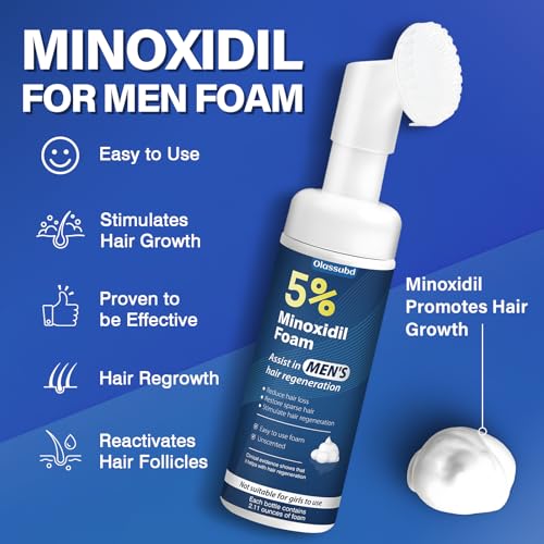 Minoxidil 5% Foam for Men Hair Growth