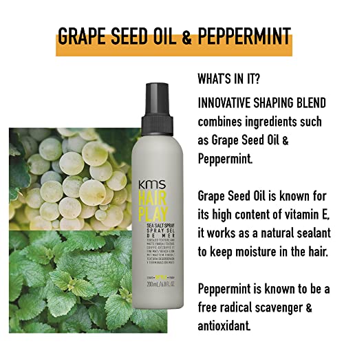 KMS HairPlay Sea Salt Spray 200ml | Beachy Waves