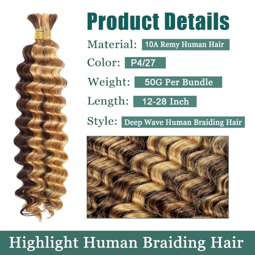28 Inch Boho Braiding Hair - Unprocessed Brazilian Human Hair Bundles