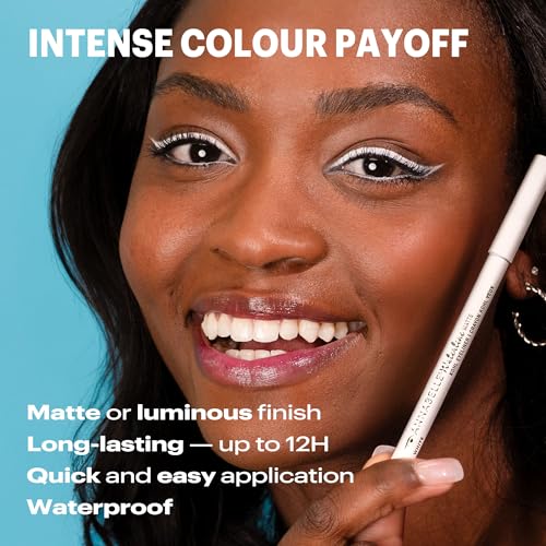 Annabelle Waterline Matte Kohl Eyeliner Pencil, Blackest Black, Intense Colours, Matte Finish, Easy-To-Apply, Long-Lasting 10H, Waterproof, Transfer-proof, Cruelty-Free, 1.2 g