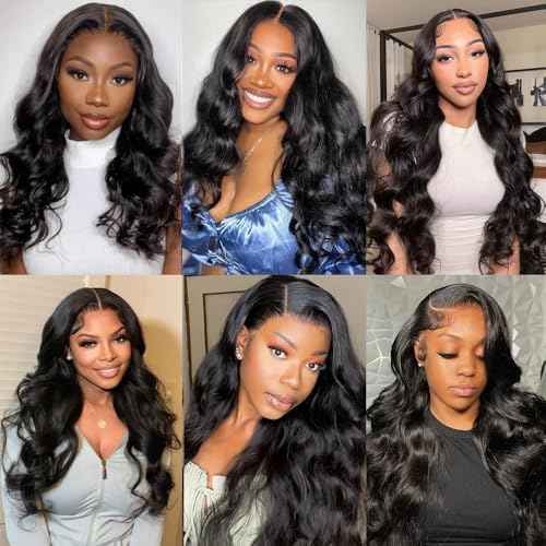 Body Wave Bundle Human Hair Body Wave Bundle 22 24 26 inch 3 Bundles Human Hair Extensions 1B Color for Women
