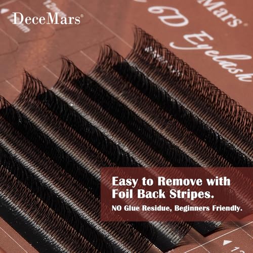 DeceMars 6D Camellia Eyelash Extensions 8-13mm C Curl