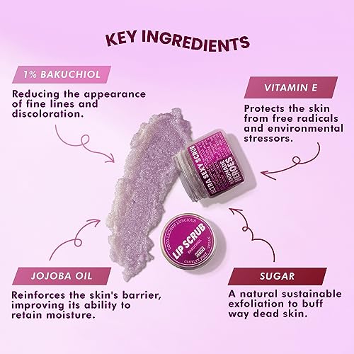 Bakuchiol Lip Bundle - Bakuchiol Lip Scrub and Lip Mask