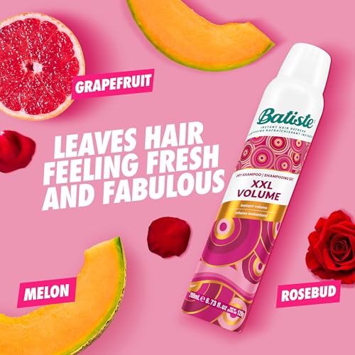 Batiste Instant Hair Refresh Dry Shampoo XXL Stylist Volume, 200 ml (120 g)