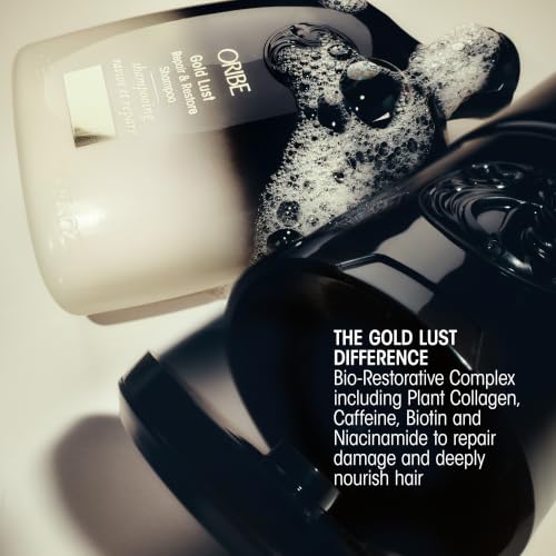Oribe Gold Lust Repair & Restore Shampoo 8.5 oz - Damaged Hair Treatment