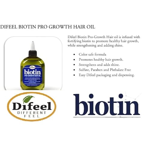 Difeel Premium Biotin Hair Oil 7.1 oz. - Deluxe 2-PC GIFT SET