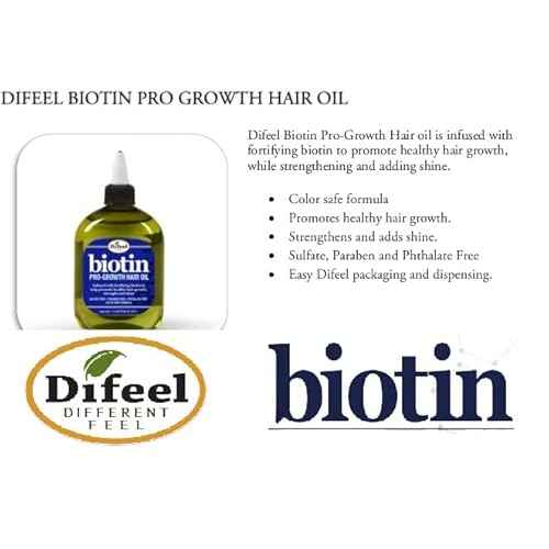 Difeel Premium Biotin Hair Oil 7.1 oz. - Deluxe 2-PC GIFT SET