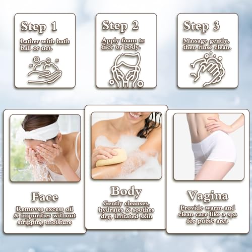 HEPBURN Shea Butter Soap Raw African Shea Butter 108g Unrefined ? 100% Pure Organic for Face, Body & Feminine Wash ? Deep Moisturizing & Skin Repair ? Rich in Vitamins A, E & F