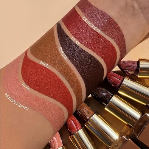 Juvia's Place Sheeba Matte Lipstick - Hydrating Dark Brown