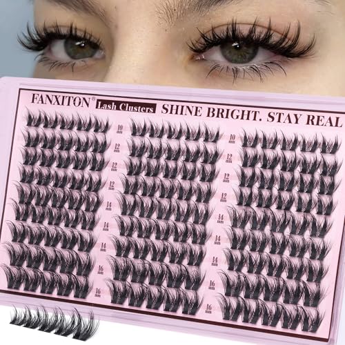 Manga Lash Clusters 10-16mm Natural Fluffy 135pc DIY Extensions