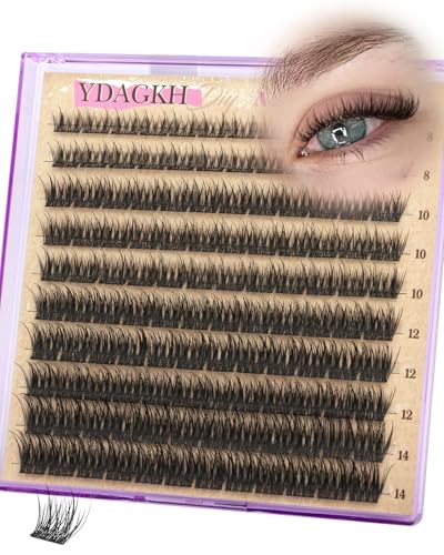 Short Lash Clusters 8-14mm Natural Wispy Eyelash Extensions