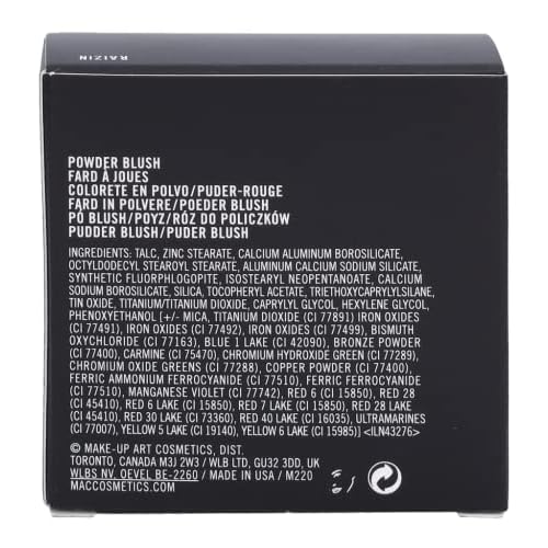 Powder Blush - Raizin by MAC for Women - 0.21 oz Blush