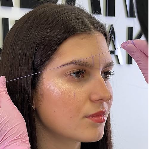 Ink Permanent Lilac Brow Mapping String 100 ft Pre-Inked