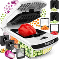 Fullstar Pro Vegetable Chopper – 5-Cup Food Processor with Stainless Steel Blades