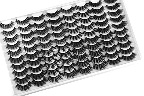 3D Mink Lashes 18-22MM Fluffy Volume False Eyelashes