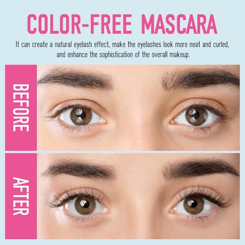 KYDA Clear Mascara Primer for Eyelashes and Eyebrows, Hydrating, Thin and lightweight, Natural Lash Conditioning Primer- Vegan, Cruelty-Free