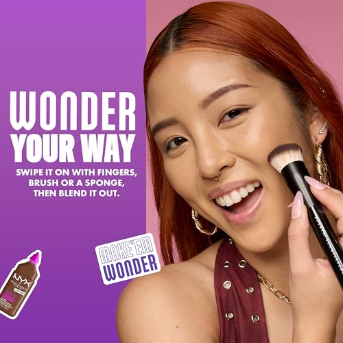 NYX Make 'Em Wonder Liquid Foundation - 24HR Soft Matte, Vanilla