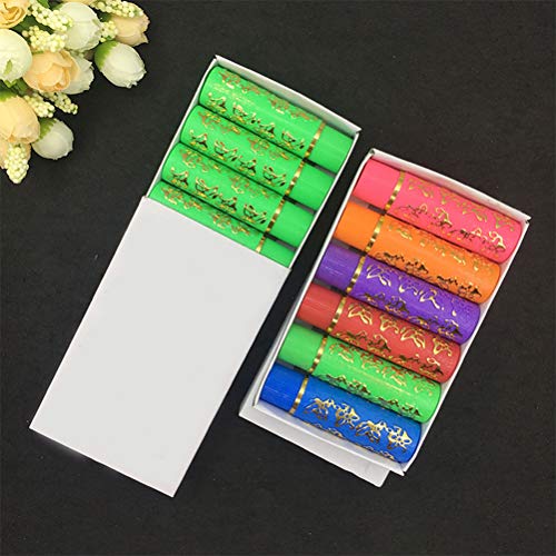 6Pcs Temperature Change Color Lipsticks Moisturizing