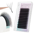 4D Premade Fan Eyelash Extensions 0.07mm D Curl 8-15mm Mix