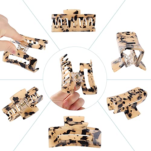 8 Pack Hair Claw Clips for Women 3 Inch