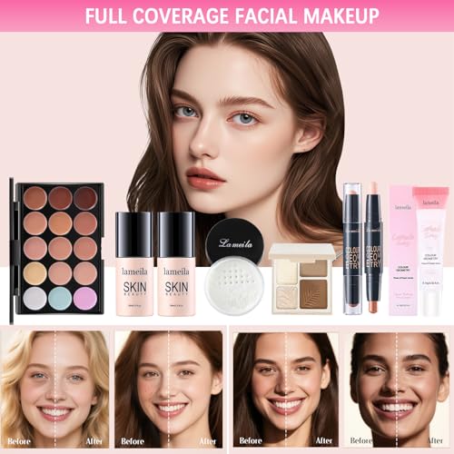 All in One Makeup Kit for Women Full Kit, Gift Sets Teens Girls,