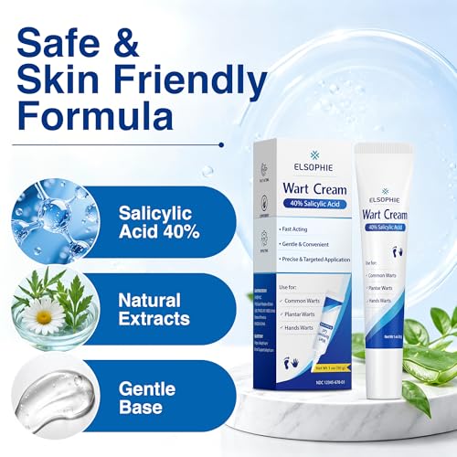 40% Salicylic Acid Wart Remover Cream - 1 oz
