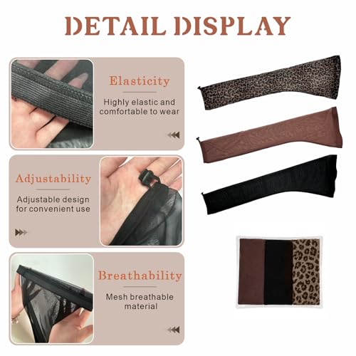 Breathable Loc Sleeve for Locs & Braids - 3 Pack