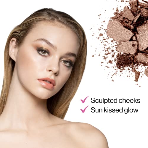 Wet n Wild Color Icon Bronzer Sunset Striptease - 0.38 oz, Long-Wear Sun-Kissed Glow