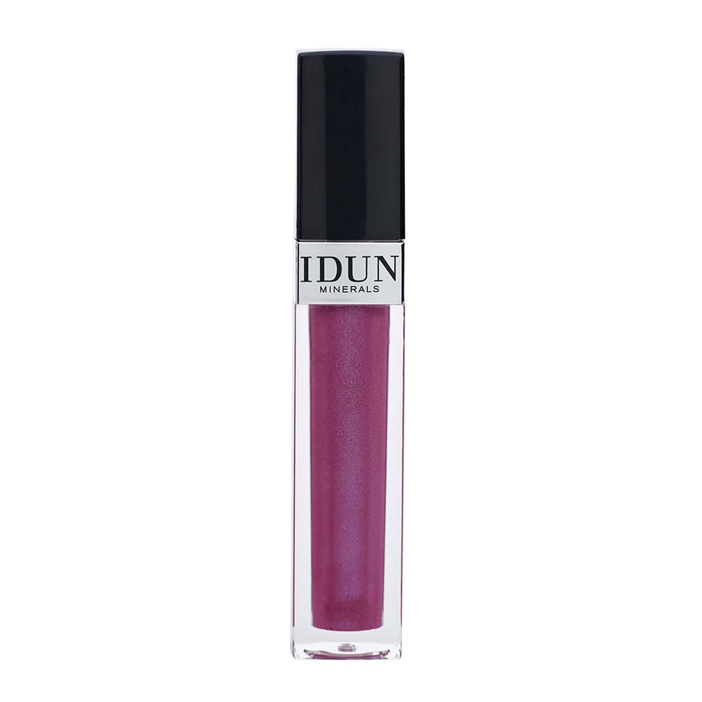 IDUN Minerals Lip Gloss - Soft, Creamy Formula for Velvet Soft, Shiny Pout - Intense Vitamin E Hydration for Dry, Chapped Lips - Non-Sticky, Long Lasting Pigment - 005 Violetta - 0.27 oz