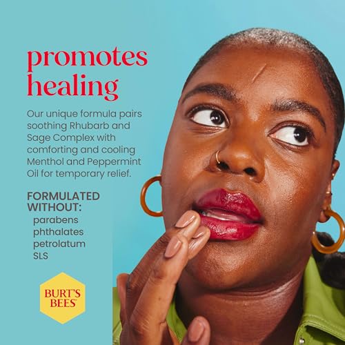 Burt's Bees Cold Sore Treatment & Medicated Lip Balm Duo