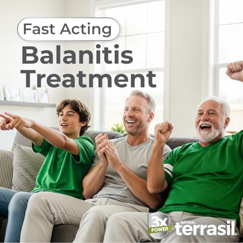 terrasil Balanitis Soap for Men, Care & Relief from Balanitis Symptoms: Itch, Redness. Natural, Dermatologist Tested & Hypoallergenic Approved (75gm)
