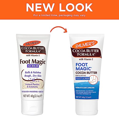 Palmer's Foot Magic Exfoliating Foot Scrub - Cocoa Butter Formula (2.1 oz)