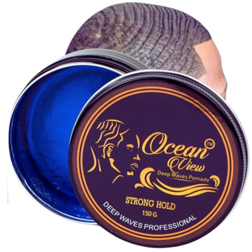 Ocean View Deep Waves Pomade - 4oz Water-Based Hair Cream