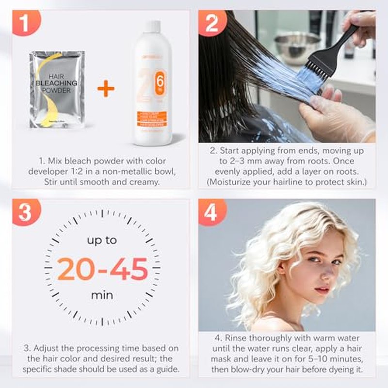 20 Volume Developer 6% Cream Peroxide - 31.6 Fl Oz