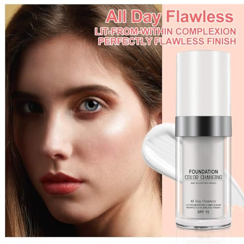 Color Changing Liquid Foundation SPF 15 - Pack of 2