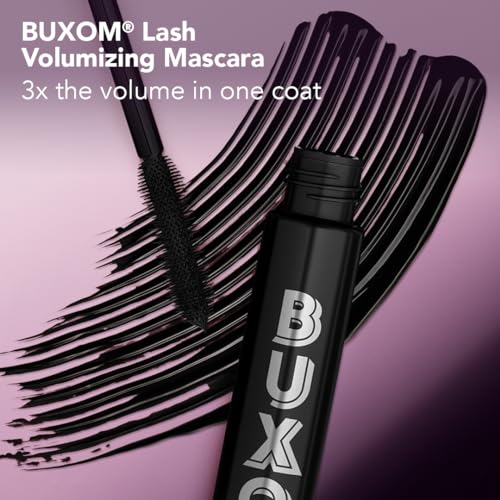 BUXOM Lash Volumizing Mascara + Full-On Plumping Lip Glow Balm