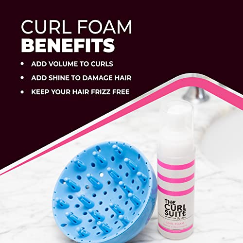 The Curl Suite Hydrating Curl Foam 7 oz | Anti-Frizz Mousse