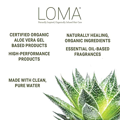 LOMA Nourishing Conditioner for Damaged Hair - 12 oz Sulfate & Paraben Free