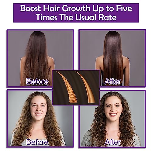 GIFBEA Hair Growth Shampoo & Conditioner Set with Biotin & Oils