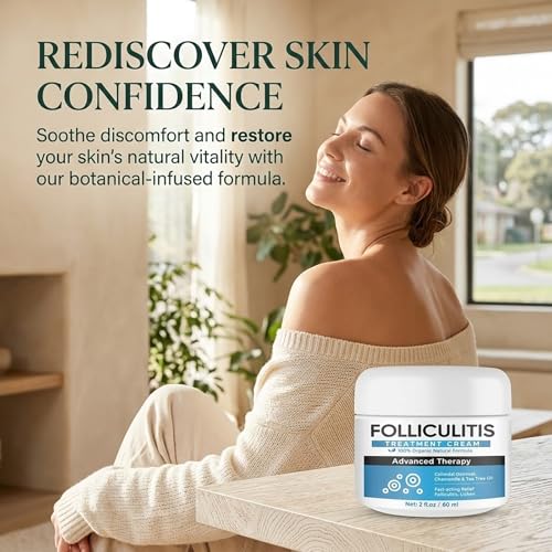 Folliculitis Treatment Cream with Tea Tree Oil - 60ml Soothing Care