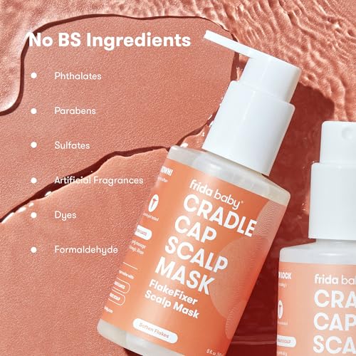 Frida Baby Cradle Cap Treatment Kit - Shampoo & Scalp Spray