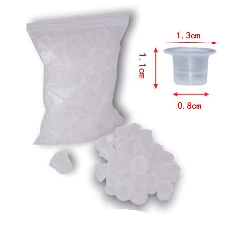 Tattoo Ink Caps Cups,Tattoo Ink Cups Caps 1000pcs #9 Small Size Pigment Caps Microblading Ink Cups for Tattoo Pigment Ink Tattoo Machine Kits Supplies (1000 S)
