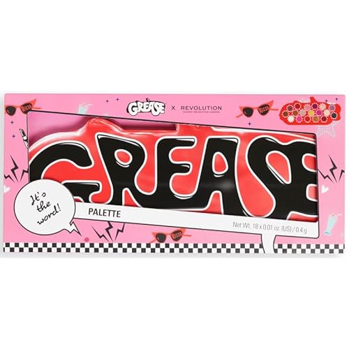 Revolution X Grease It's the Word Shadow Palette 18X0.01 oz (0.4g)
